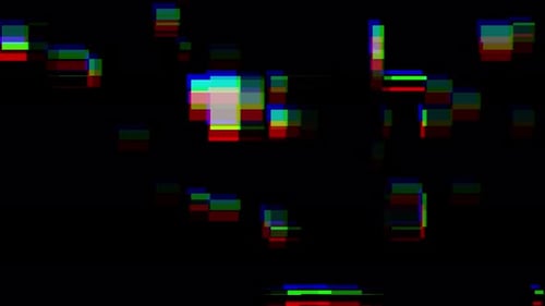 Digital Glitches Seamless Loop