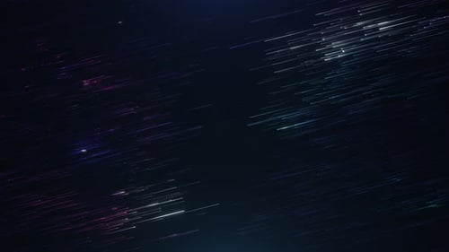 Abstract Space Light Trails Seamless Loop Background