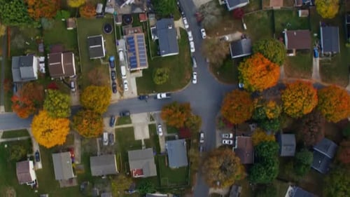 Cinematic And Beautiful View Of Washington DC Cityscape, USA