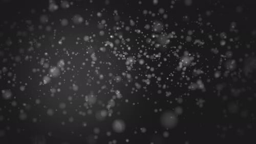 Green Particles Abstract Animation Background
