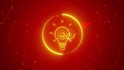 Idea Icon Background Loop