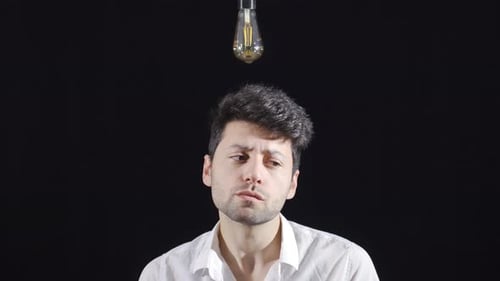 Thinking new ideas, Inspiration, creative ideas.