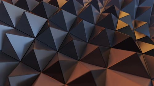 Fundo abstrato de geometria em forma de triângulo