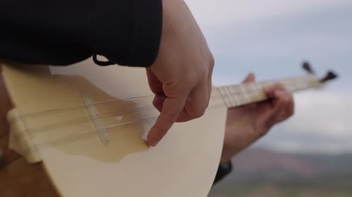 Baglama, Saz, traditional Turkish stringed musical instrument
