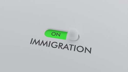 Turning Switch From OFF to ON The Immigration Switch