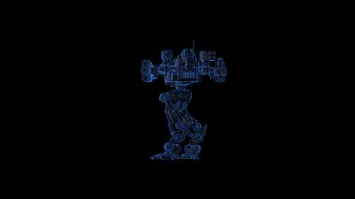 Holographic Battle Mech