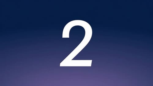 countdown or presentation at an event