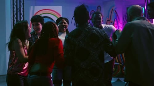 Diverse People Having Fun Partying