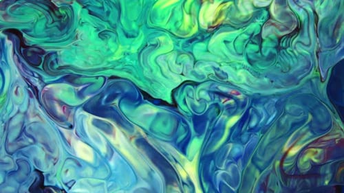 Abstract Colorful Ink Movements Spreads On Water Texture 464