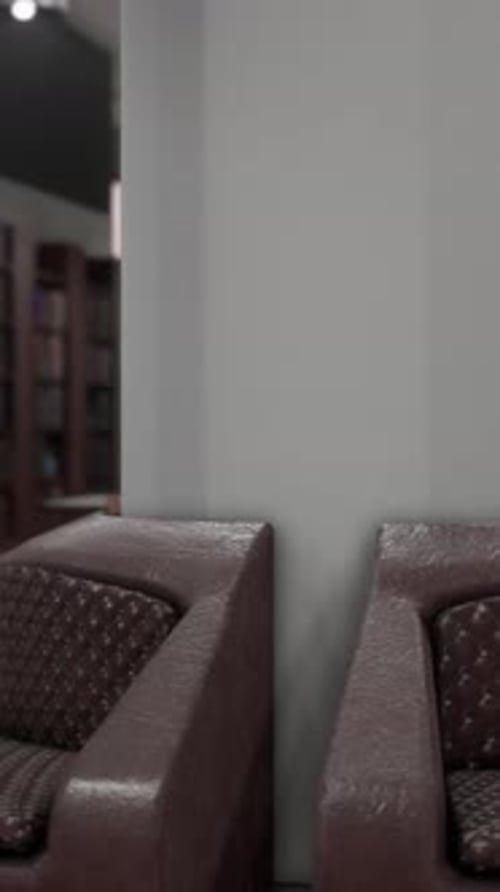 Interior of Modern Empty Office Building