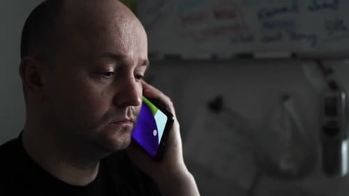 Creative Journaling: Man Working from Home Office