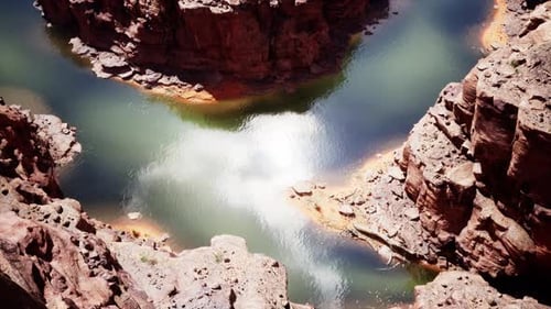 Aerial View of Colorado River