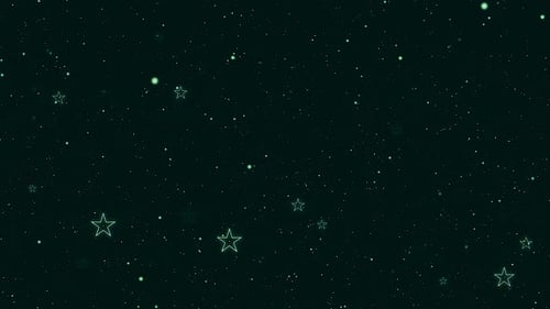 Shining silver particle movement background Sparkling shimmering particles with bokeh. New Year and