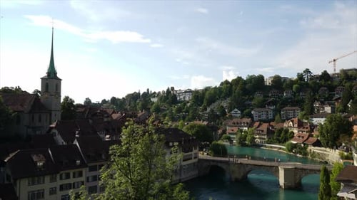 Timelapse Bern City, capital city of Switzerland