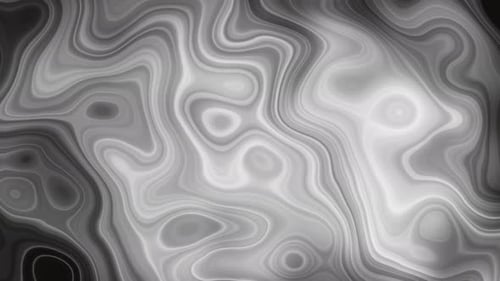 Seamless Glowing Fluid Flowing Abstract Organic Lines Background