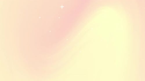 Ein weicher, pastellfarbener Hintergrund mit sanften Wirbeln und funkelnden Sternen