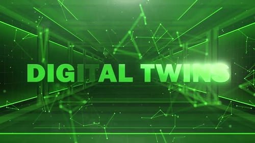 Digital Twins Ai Technology Digital Future Concept