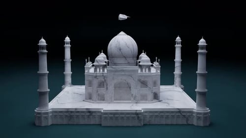 Taj Mahal Animation
