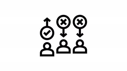 Animated People Icons for Selection and Approval Process