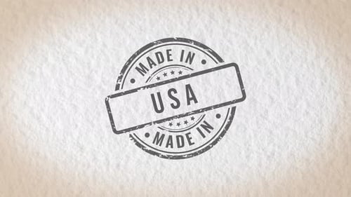 Made In USA Stamp