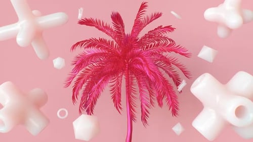 3d Colorful Primitives Loop