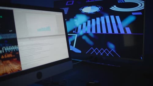 This Document Covers Abstract Data Visualization on Digital Screens and Its Importance Today