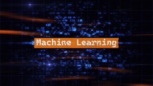 Machine Learning Trending Words In Ai Hi Tech Backgrounds V 07