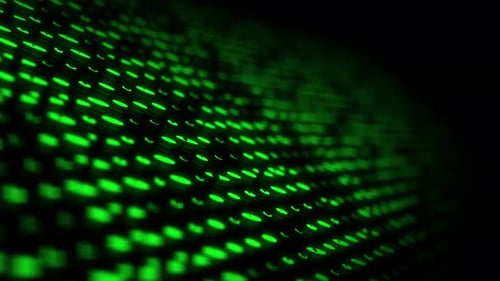 Modern abstract Dynamic Motion Graphics green black background