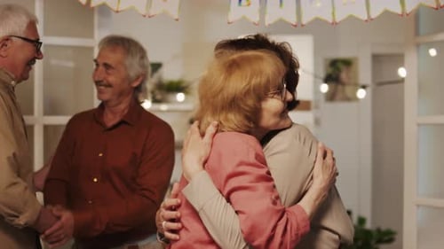 Friends and Family Gathering for Birthday Celebration