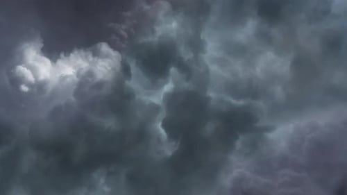 Dramatic Dark Storm Clouds background.