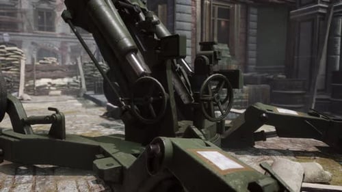 Cannon Gun in the City