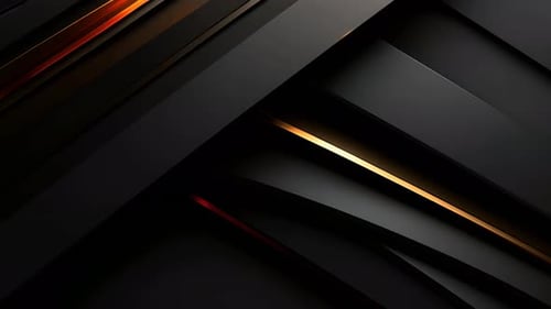 Modern Abstract Geometric Background with Dynamic Light Shimmers