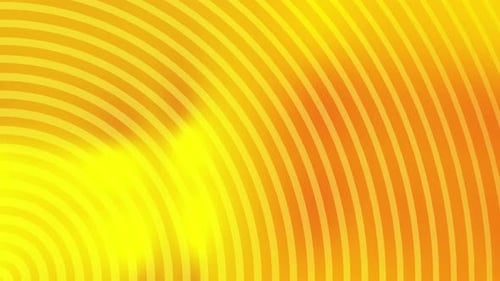 Animierte bunte konzentrische Kreise mit Verlaufsmuster