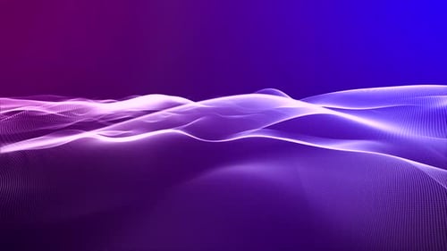 Ocean Wave Line Art Background