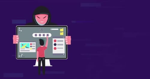 Hacker Steals Password