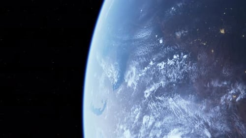 View of Earth From Outer Space