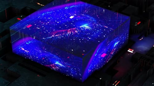 Block chain. blockchain Technology concept