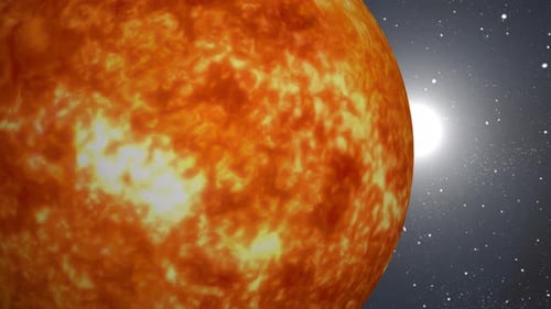 Fiery Star Rotation in Deep Space