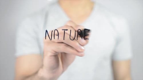 Nature, Writing on Screen