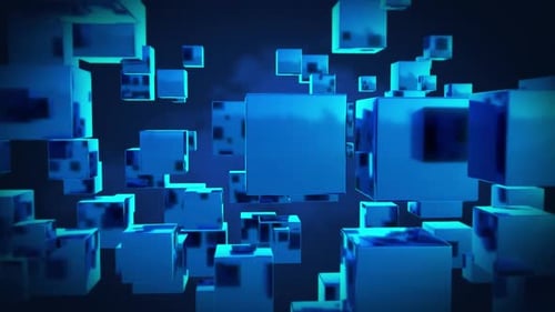 Abstract Cube Background Loops