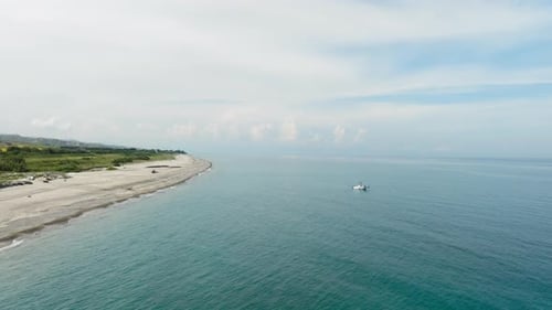 The Empty Beach Before Summer Time