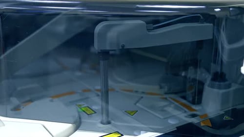 Automated Laboratory Machine Works Intricately