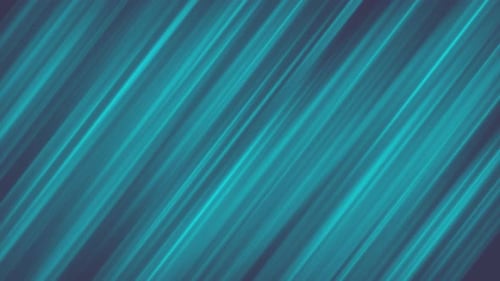 Teal Abstract Diagonal Lines Moving Background Loop