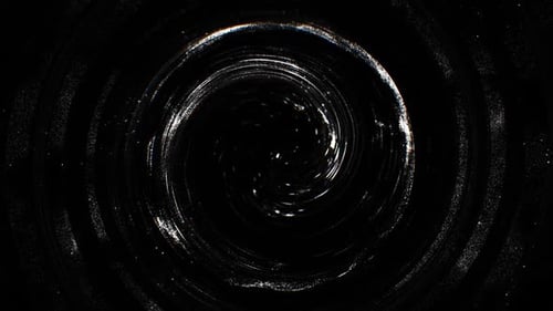 Abstract Glitch Swirl Loop Background Animation