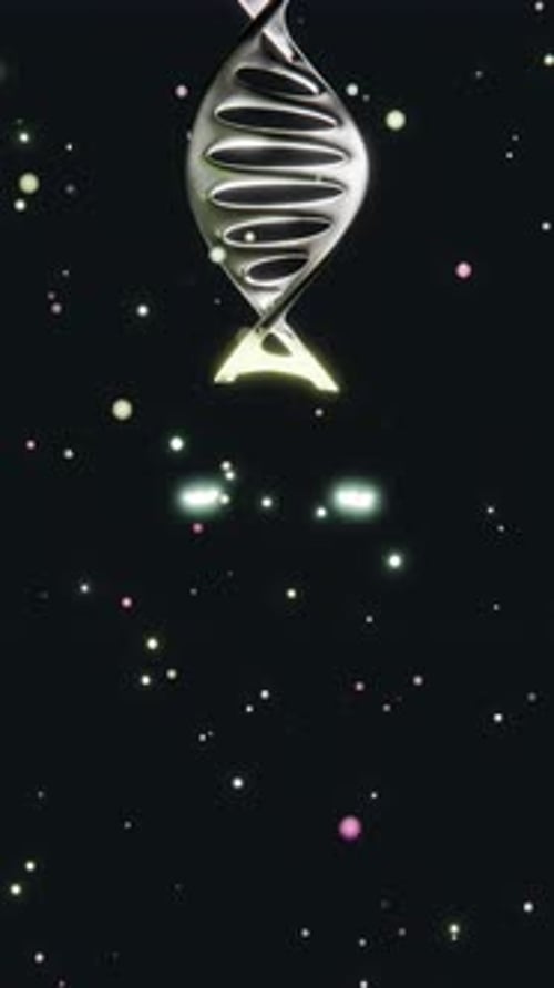 DNA Molecule Research 3D Animation