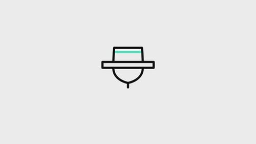 Hat Animated Icon V2