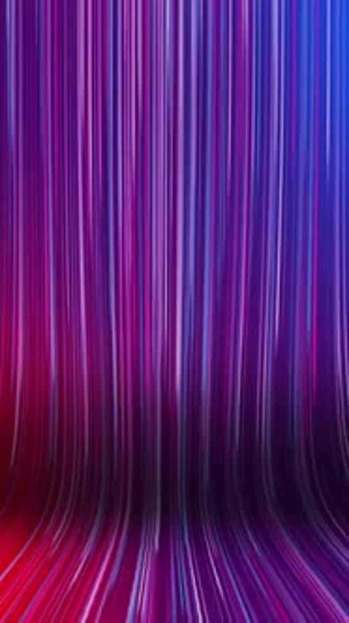 Abstract Flowing Vertical Light Lines Background Animation