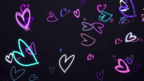 Fond volant de Bright Heart Sketch 1