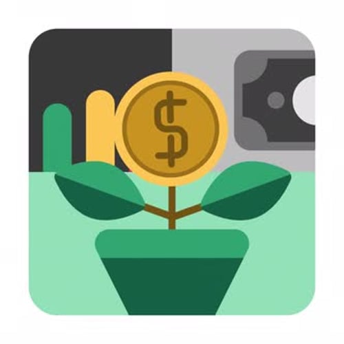 Investment animation icon