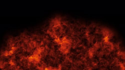 Abstract Fiery Energy Loop Background